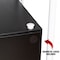 Econoco Black Magnetic Lock Drawer For Pipe Merchandiser PSFSMLDWMAB - alternate 2